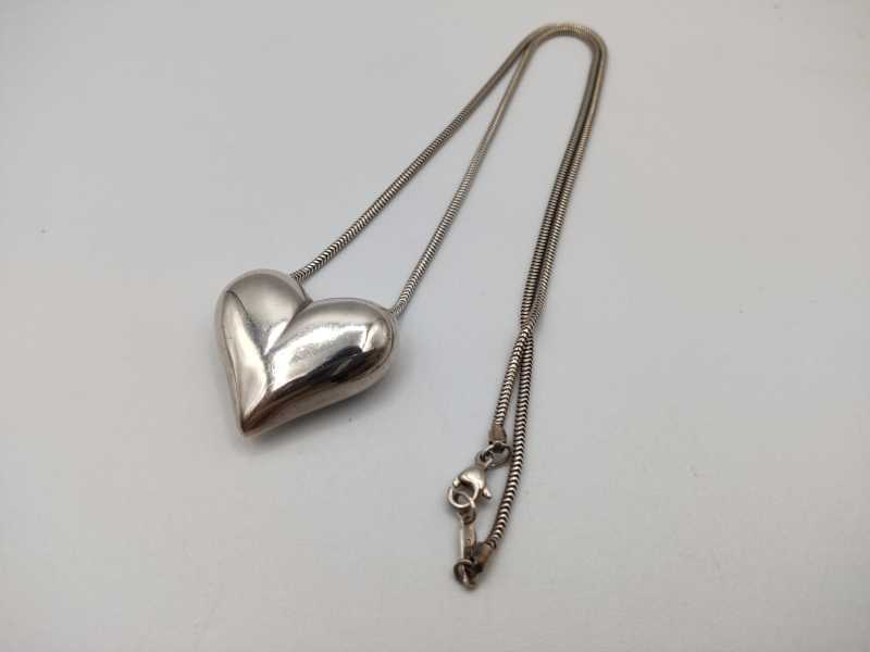 ティファニー買取 フォールドハート ネックレス