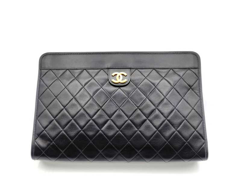 シャネル買取 マトラッセ クラッチバッグ