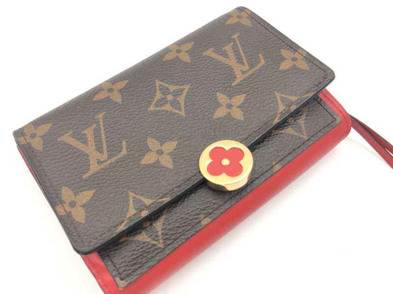 ルイヴィトン買取 ポルトフォイユ フロール コンパクト M64588