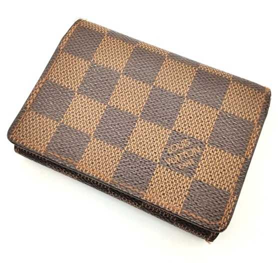 ルイヴィトン買取　アンヴェロップカルトドゥヴィジット　ダミエ　N62920