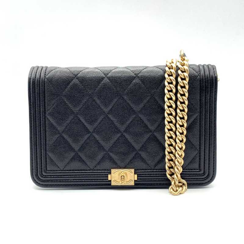シャネル買取 チェーンウォレット ボーイシャネル 