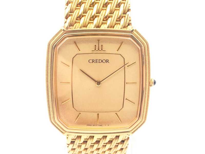 クレドール　買取　メンズクォーツ時計