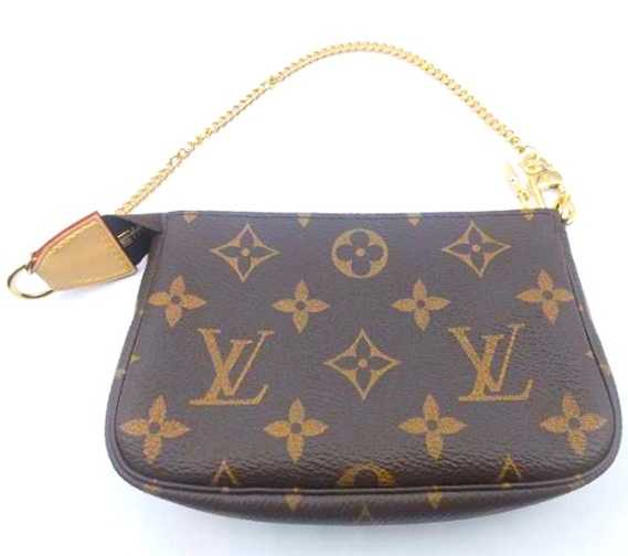 ルイヴィトン買取　ミニポシェットアクセソワール　モノグラム　M58009
