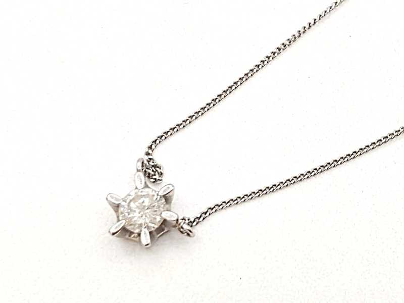 ダイヤモンド買取 0.3カラットネックレス