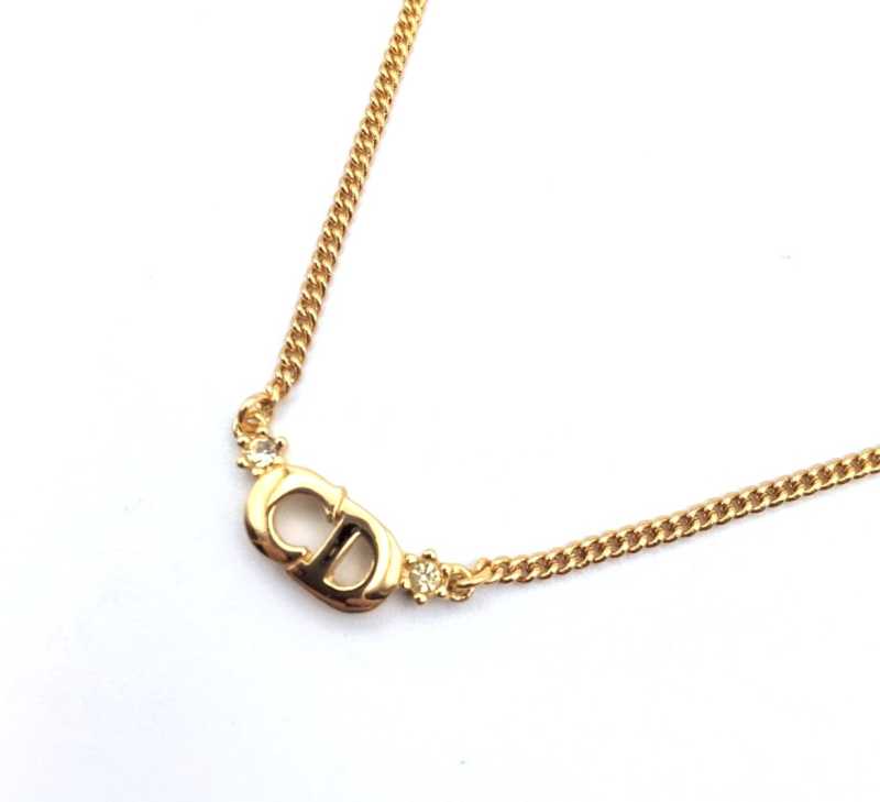 クリスチャンディオール買取　CDロゴネックレス　GP