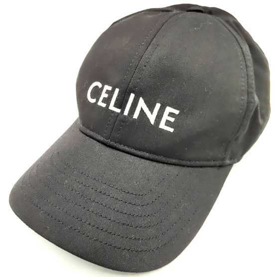 セリーヌ買取　ロゴキャップ