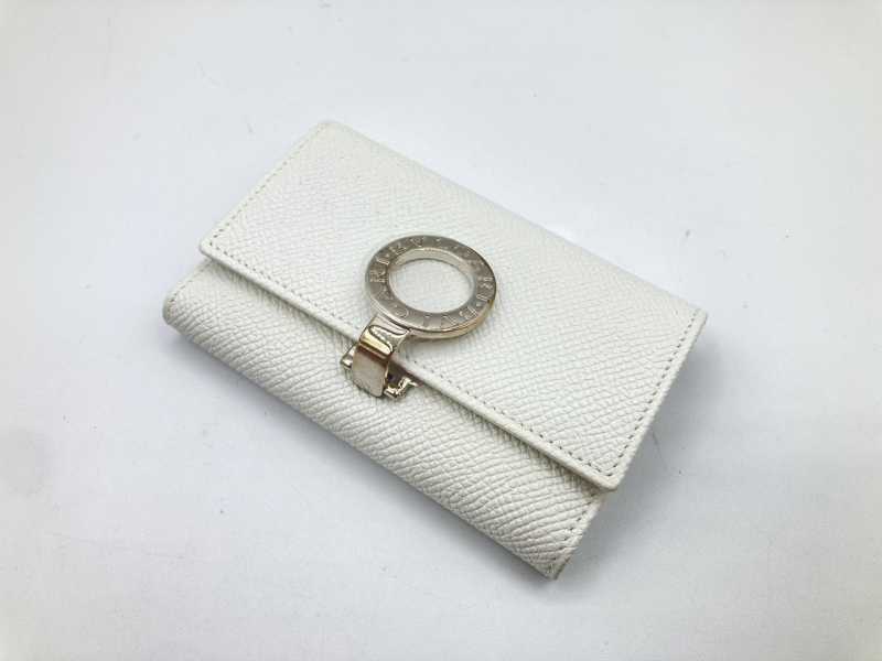 ブルガリ買取 ブルガリブルガリ 6連 キーケース ホワイトレザー