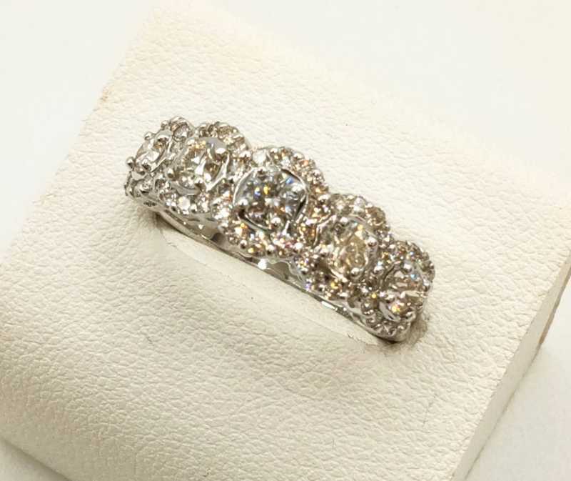 K18WGリング　買取　ダイヤモンド