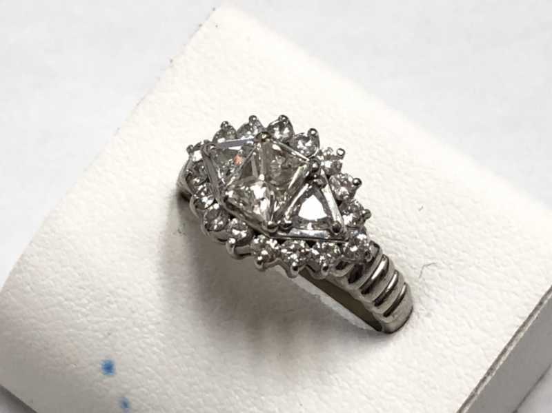 ダイヤモンド買取 リング プラチナ 1ct