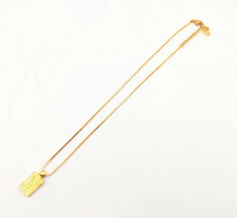 ディオール　買取　ヴィンテージ ネックレス