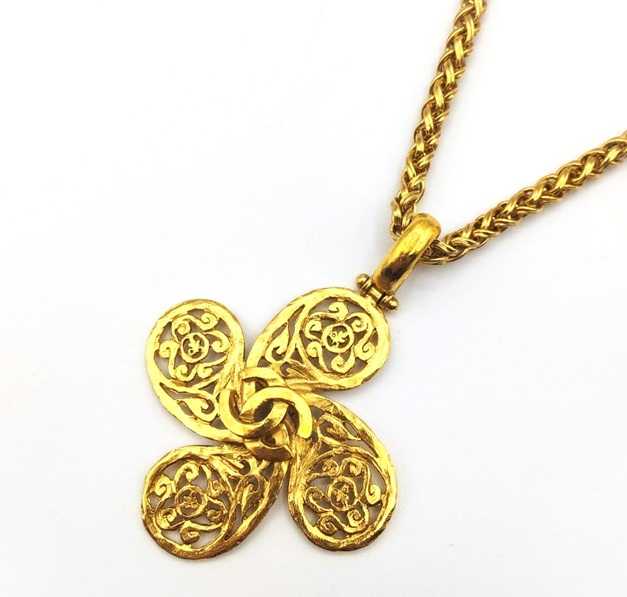 シャネル買取　ココマークペンダントネックレス　95A