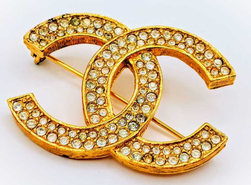 シャネル買取 ココマーク 174 ブローチ GP