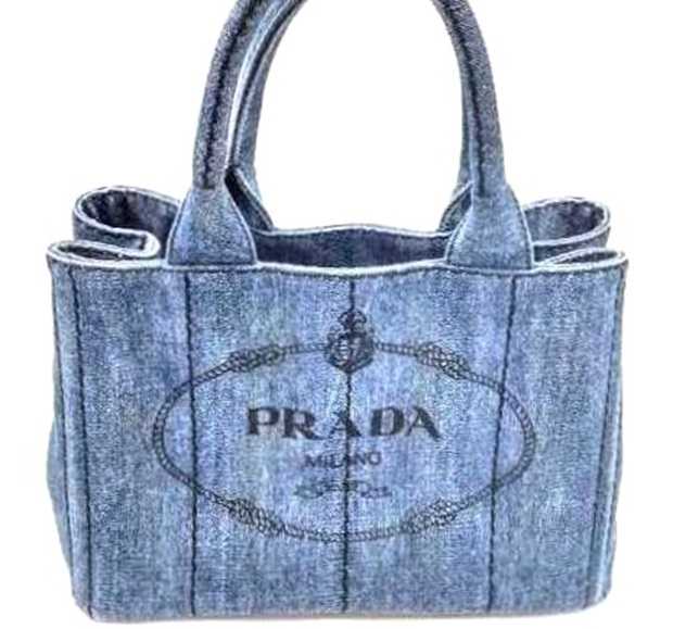 プラダ買取　カナパトート　デニム　BN2439