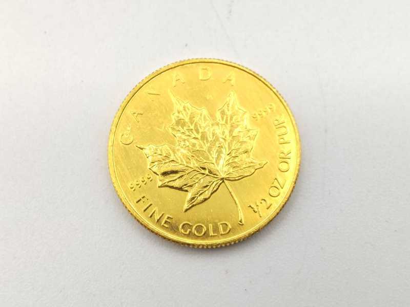 金買取 メイプルリーフ金貨 K24