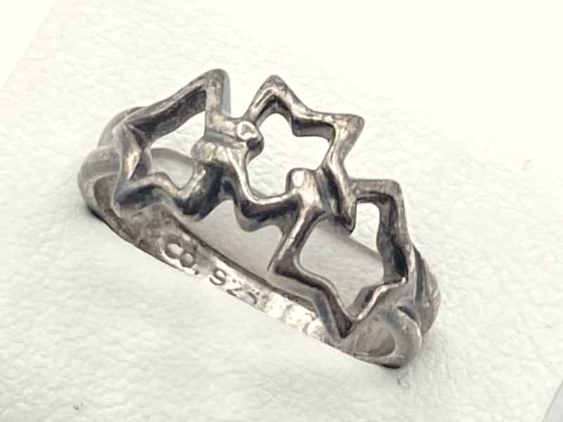 ティファニー買取 SV925 トリプルスター リング