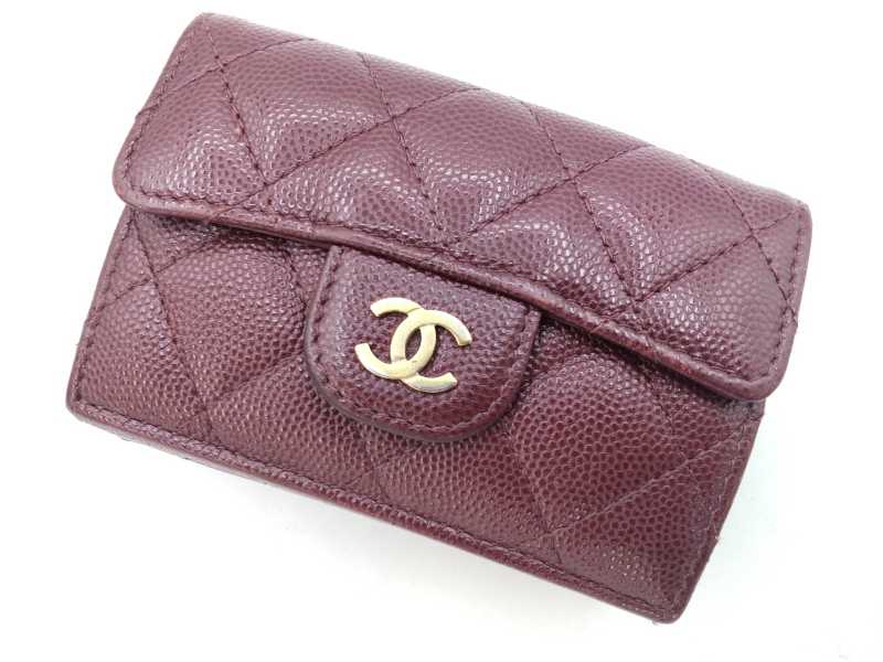 シャネル買取 ３つ折り財布