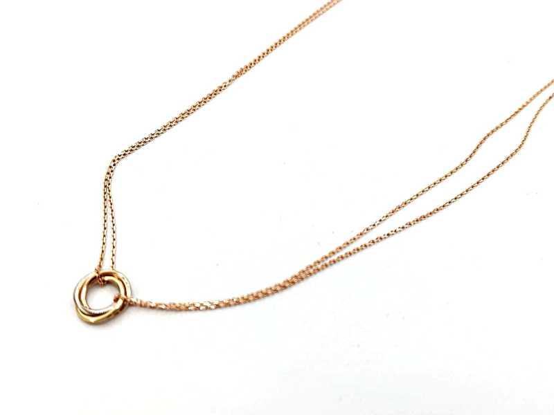 カルティエ　買取　トリニティネックレス