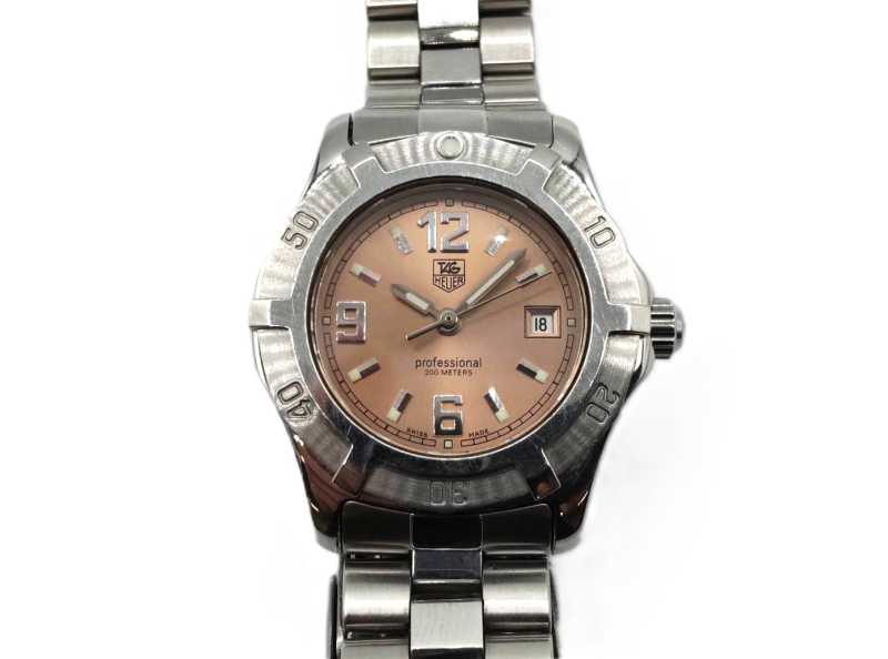 タグホイヤー買取 2000シリーズ ピンク文字盤 WN1314