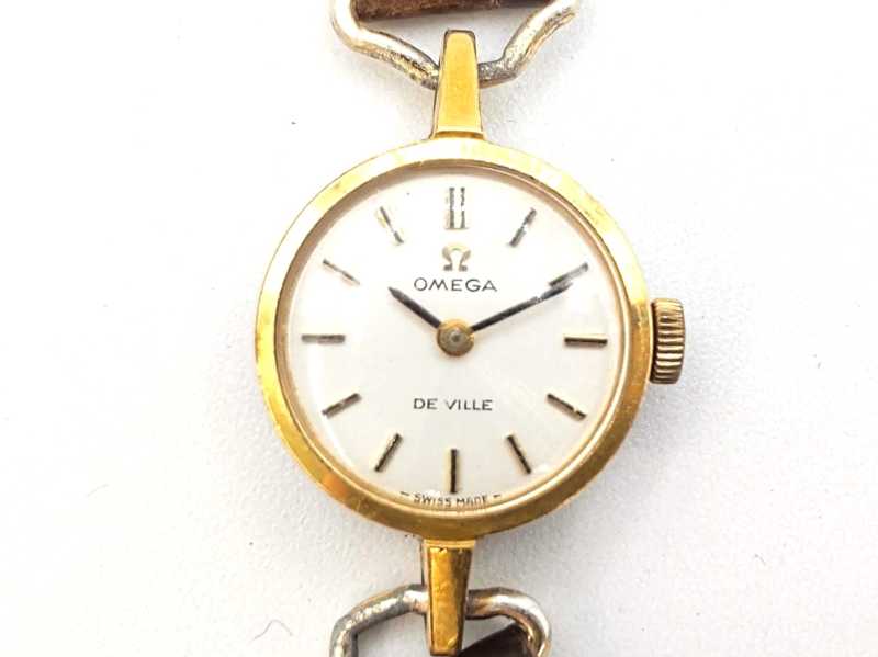 オメガ買取 デヴィル アンティーク時計