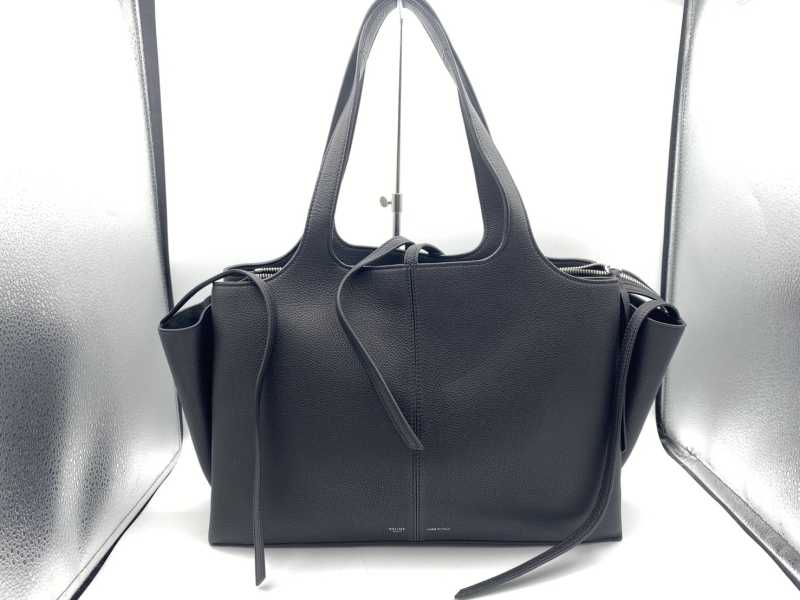 セリーヌ買取 トライフォールド ミディアム バッグ 