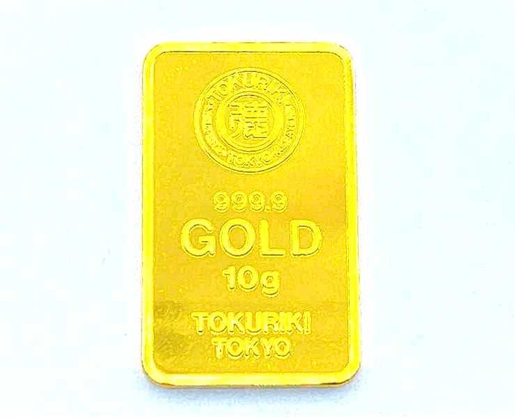 金買取 徳力本店 純金 インゴット 10g