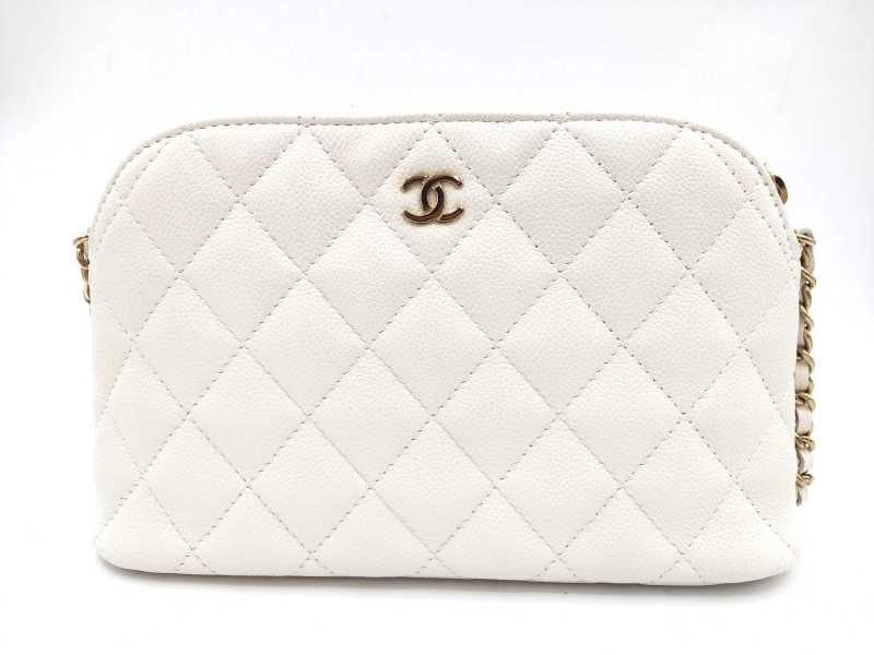 シャネル買取 マトラッセ チェーンクラッチバッグ キャビア