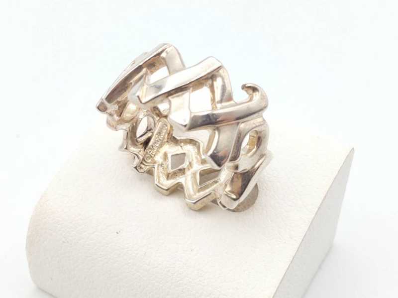 ティファニー　買取　ラブ＆キス リング　SV925