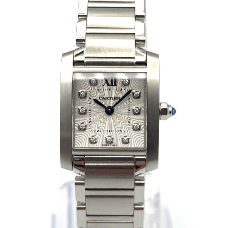 カルティエ買取 タンクフランセーズSM WE110006