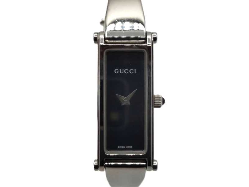 グッチ買取 1500L レディース バングル ウォッチ