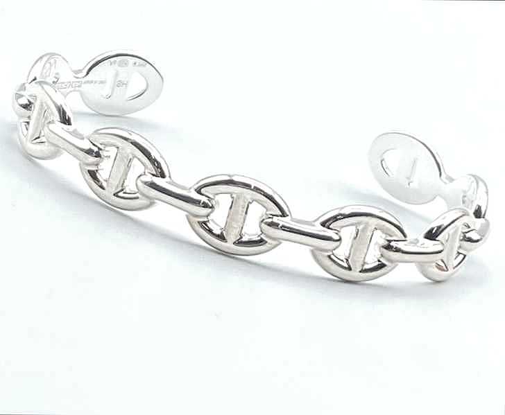 エルメス買取 SV925 シェーヌダンクル アンシェネ バングル