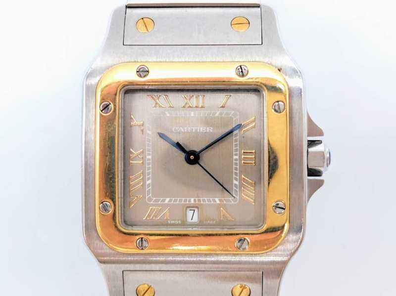 カルティエ買取 サントス ガルベ LM SS YG