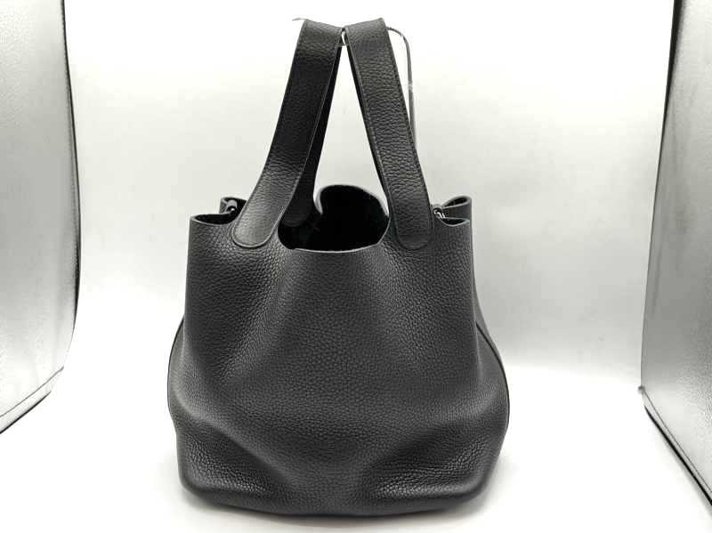 エルメス買取 ピコタン MM トリヨンクレマンス ノワール □J刻