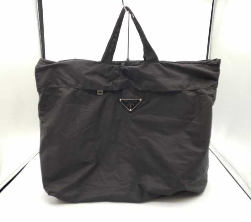 プラダ　買取　折り畳みナイロントート
