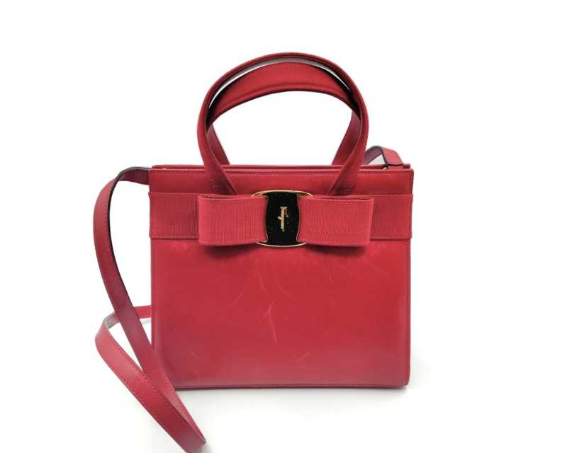 フェラガモ買取 ヴァラ 2WAY トートバッグ