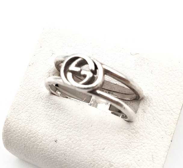 グッチ買取　インターロッキングGリング　SV925