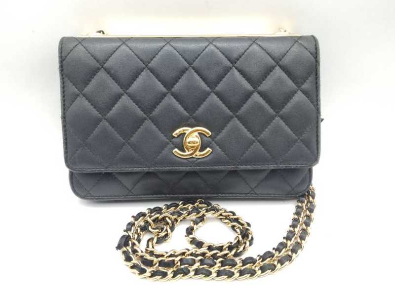 シャネル　買取　トレンディCC チェーンウォレット　