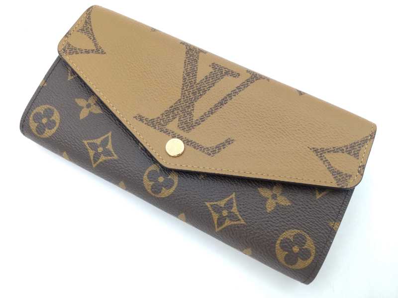 ルイヴィトン買取 ポルトフォイユサラ モノグラムリバース M80726
