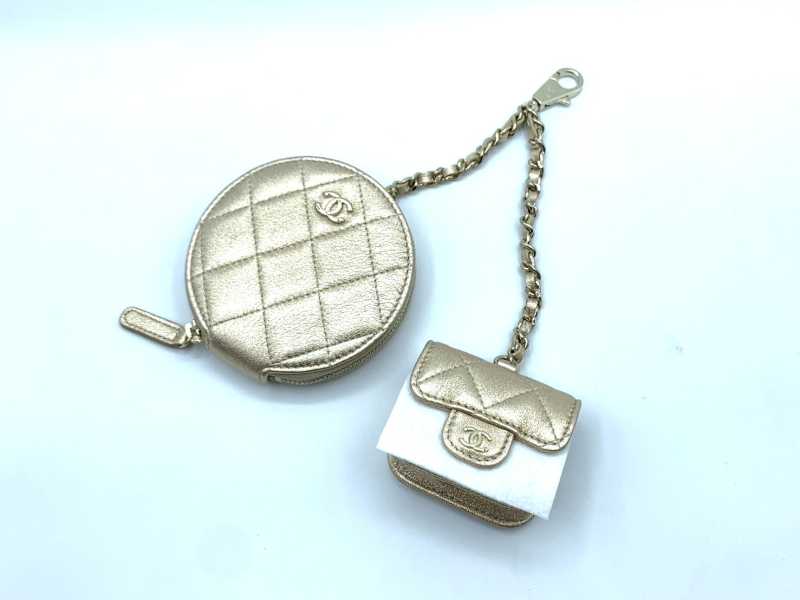 シャネル買取 ラウンドコインケース&AirPodsケース