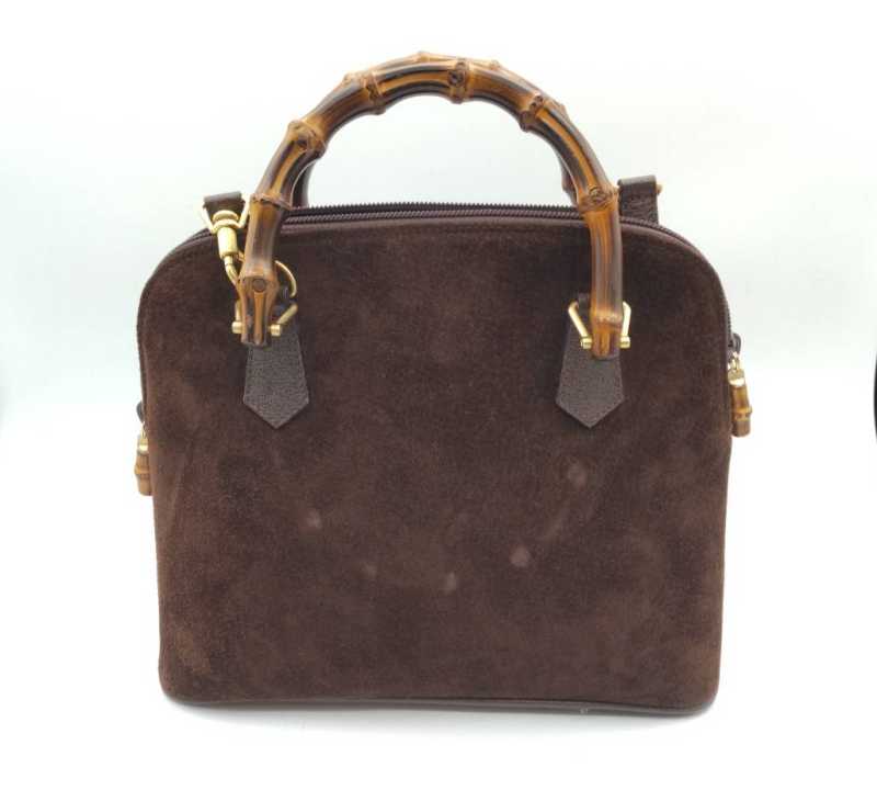 グッチ　買取　バンブー 2WAYハンドバッグ