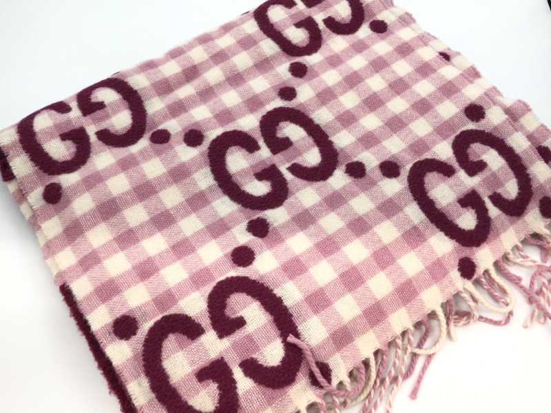 グッチ買取 ジャンボGG マフラー