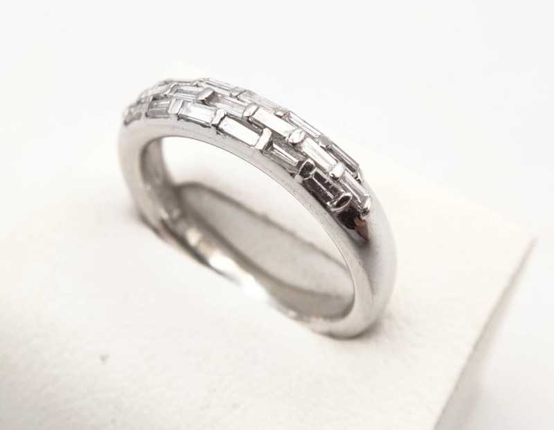 K18WGリング　買取　ダイヤモンド