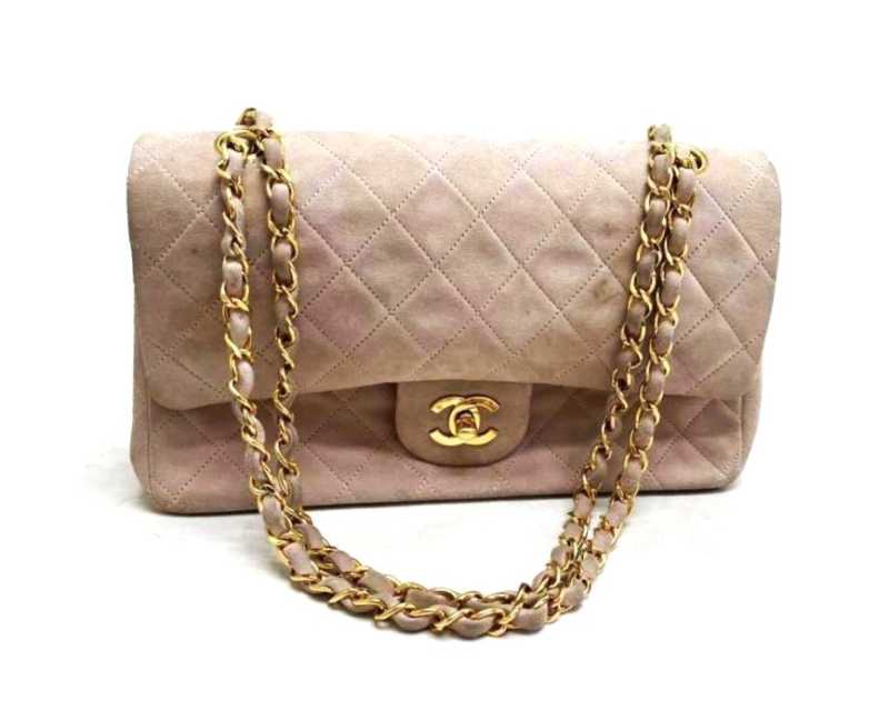 シャネル買取 マトラッセ ダブルフラップ ダブルチェーンバッグ