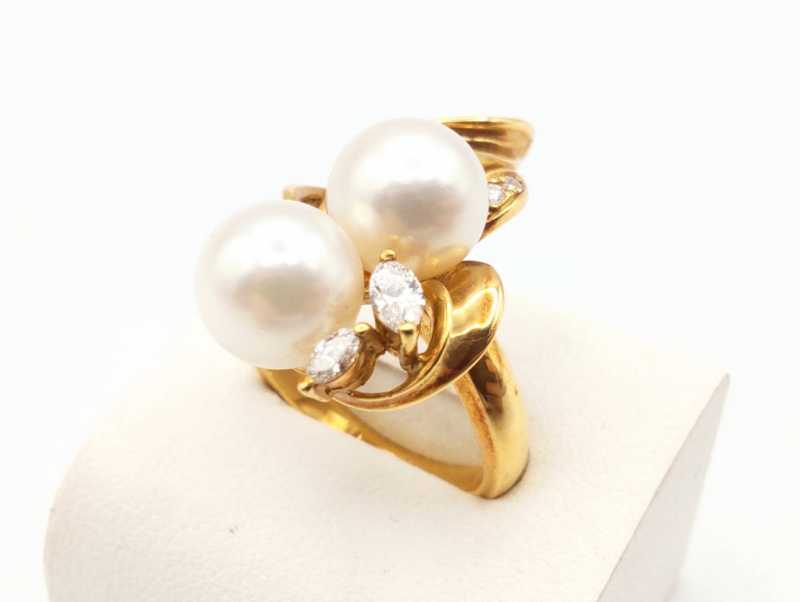 K18リング 買取 パール