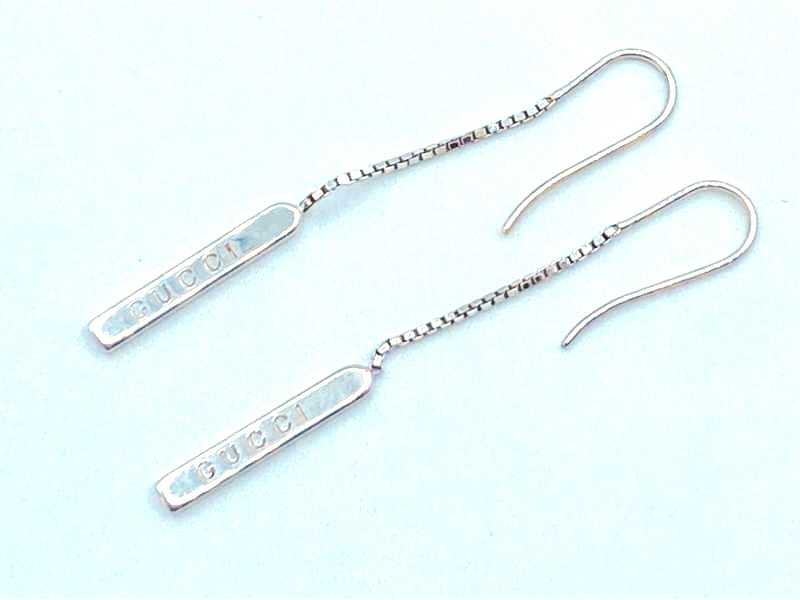 グッチ買取 ラリエット ピアス 750WG