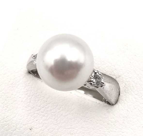 宝石買取 パールダイヤモンドリング
