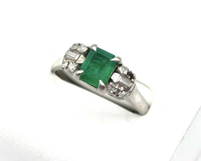 ジュエリー買取 エメラルド ダイヤモンドリング