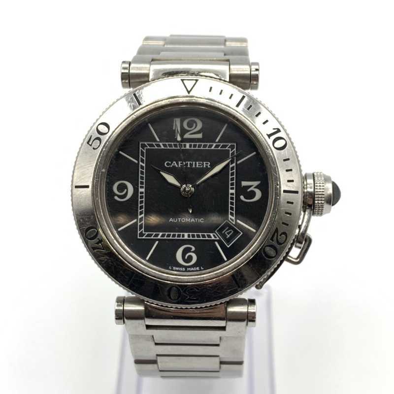 カルティエ買取 パシャシータイマー W31077M7