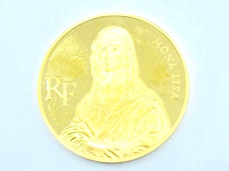 金買取 K24 フランス 500フラン金貨 1993 1oz 31.1g