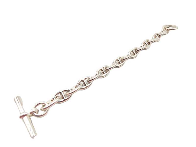 エルメス買取 SV925 シェーヌダンクル ブレスレットMM