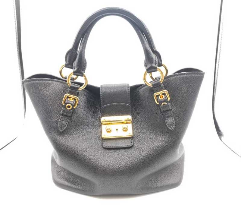 ミュウミュウ　買取　2WAYトートバッグ